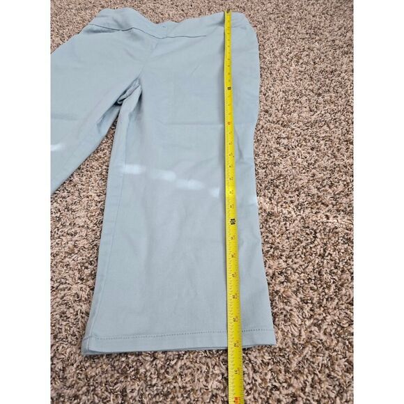 Croft & Barrow The Effortless Stretch Capri Pants Size 14R Light Blue Cotton - Picture 6 of 8